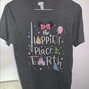the Happiest Place on Earth Disney Inspired Tee